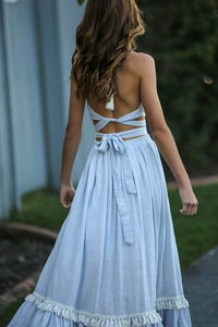 Cove Halter Set - Pale Blue